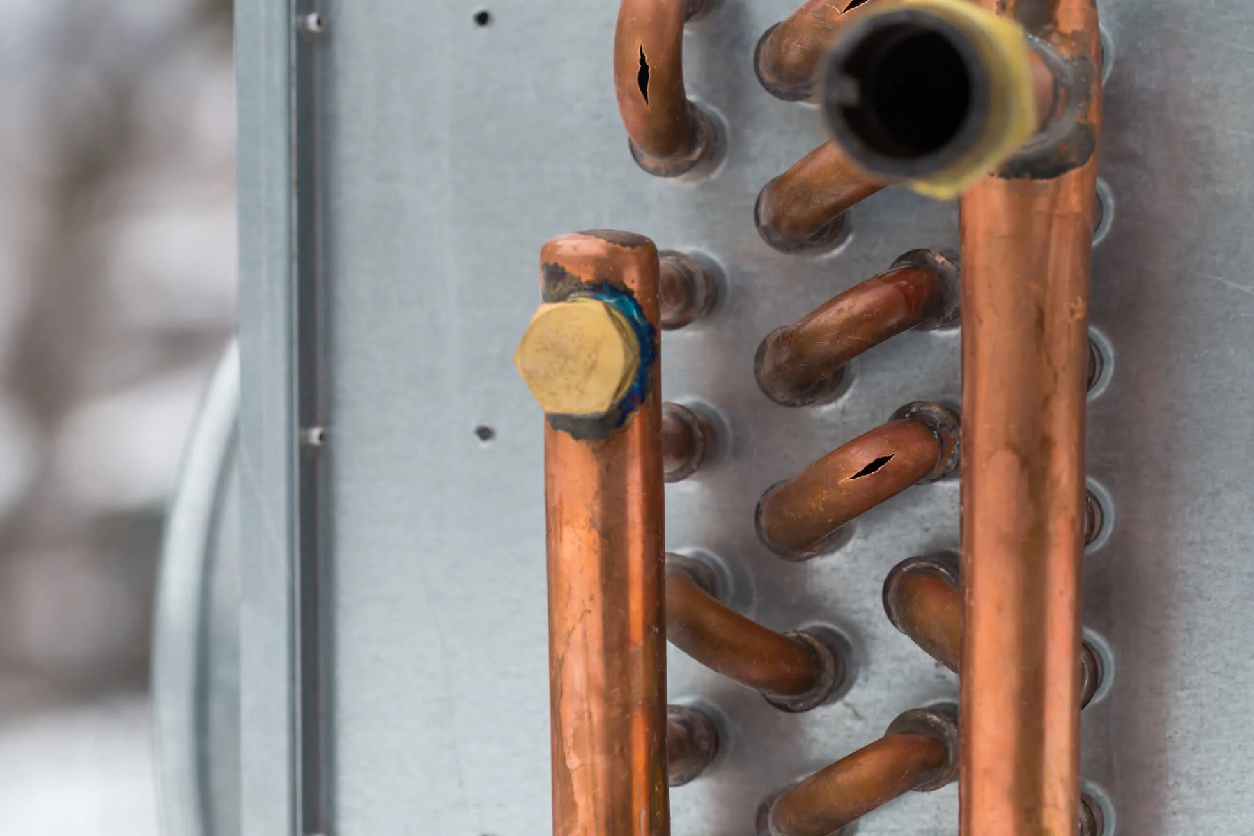 Intervention chauffe-eau et réseau de tuyauterie cuivre